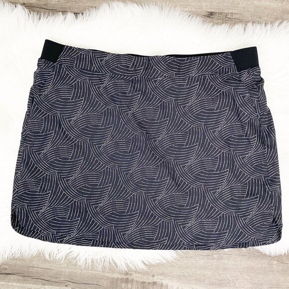 Cypress Club Womens XXL Black Printed Athletic Golf Skort Pockets - Picture 1 of 8